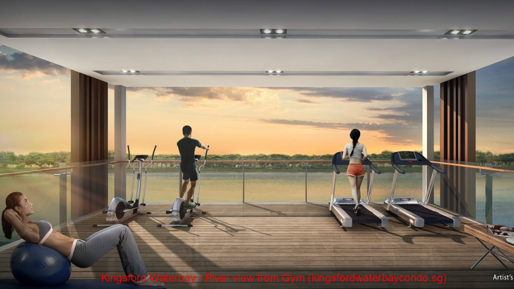 Kingsford Waterbay - River view from Gym (kingsfordwaterbaycondo.sg)